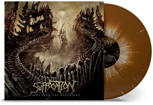 Suffocation - Hymns From The Apocrypha - Brown & White Splatter - Vinyl