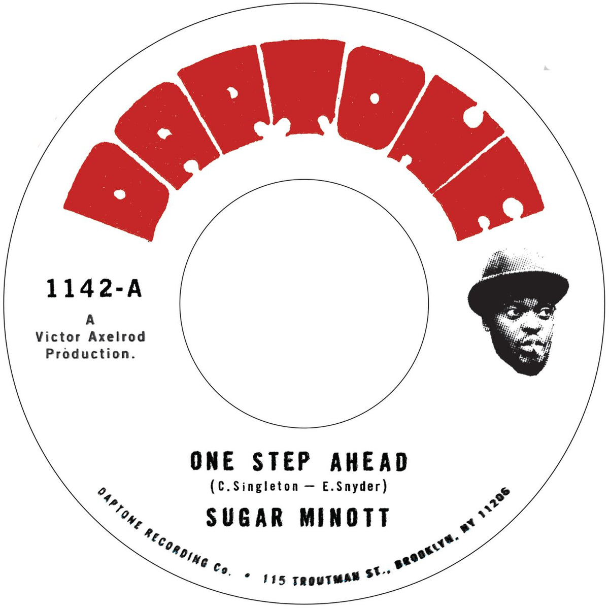 Sugar Minott - One Step Ahead b/w Instrumental - Vinyl