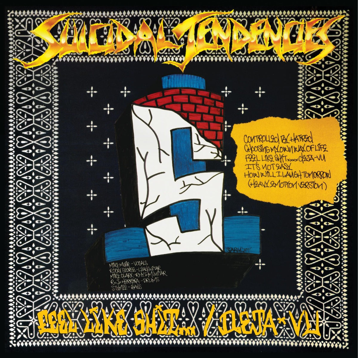 Suicidal Tendencies - Controlled By Hatred/Feel Like Shit...Deja Vu (Indie Excliusive, Friut Punch Colored Vinyl) - Vinyl