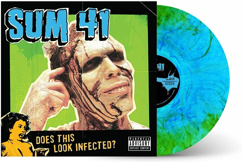 Sum 41 - Does This Look Infected (Limited Edition, Blue Swirl Vinyl 180 Gram Vinyl) [Import] - Vinyl