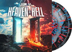 Sum 41 - Heaven :X: Hell (Indie Exclusive, Limited Edition, Smush W/ Red & Blue Splatter Vinyl) (2 Lp's) - Vinyl