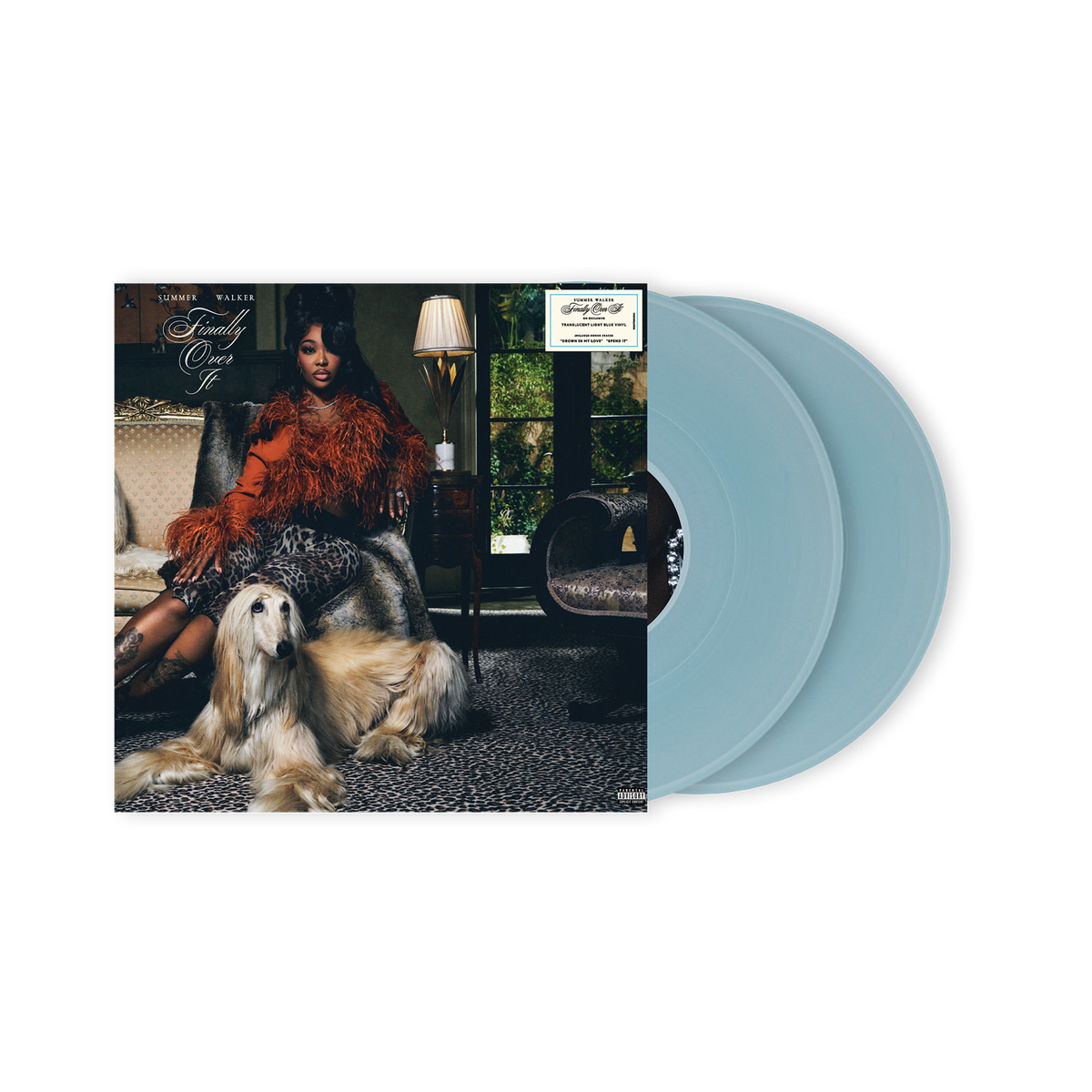 Summer Walker - Finally Over It [Explicit Content] (Translucent Light Blue Colored Vinyl) (2 Lp's) - Vinyl