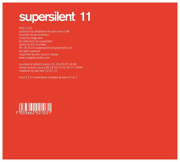 SUPERSILENT - 11 - CD