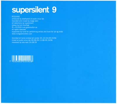 SUPERSILENT - 9 - CD