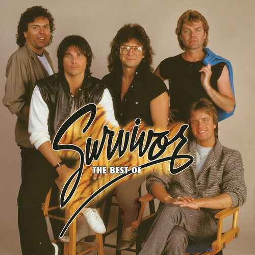 Survivor - The Best Of Survivor (180 Gram,Poster/Gatefold Cover) [Black & Blue Swirl Vinyl] [2LP] - Vinyl