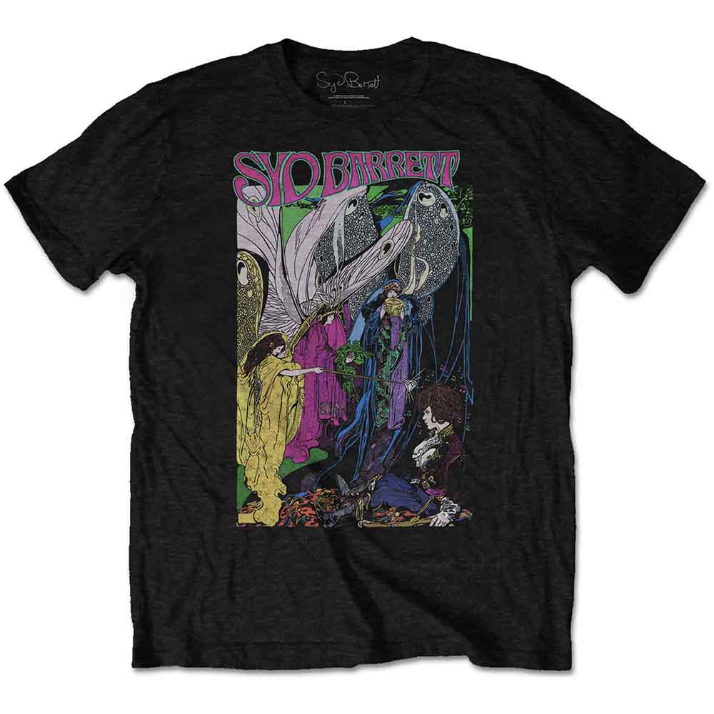 Syd Barrett - Fairies - T-Shirt Black