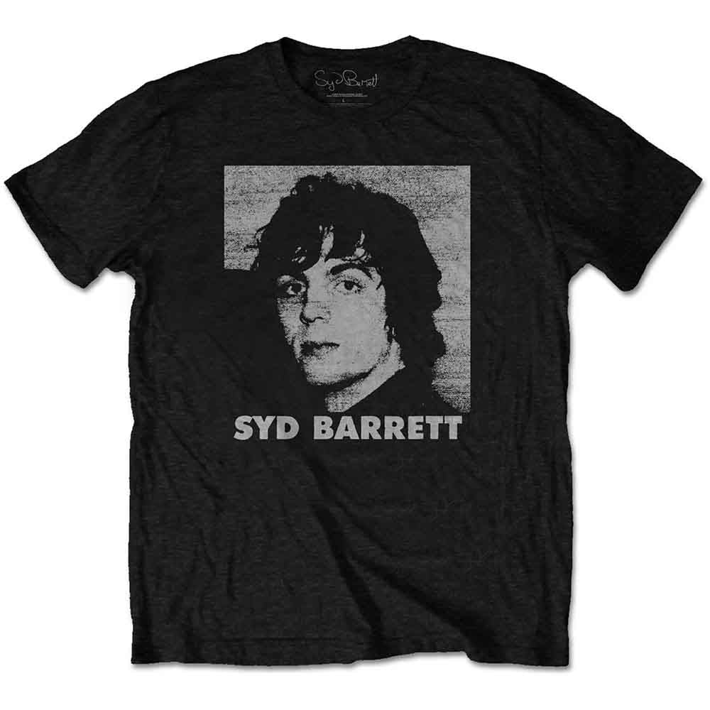 Syd Barrett - Headshot - T-Shirt Black