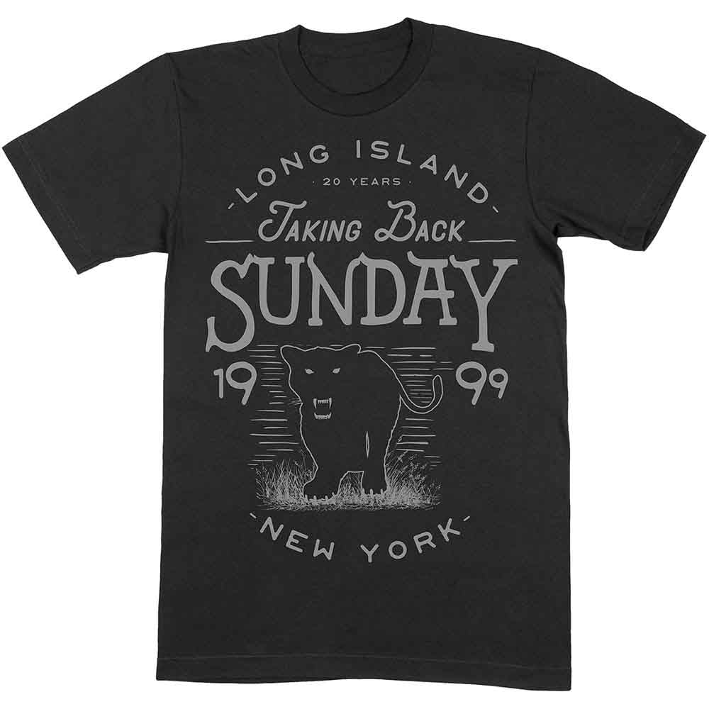 TAKING BACK SUNDAY - Panther - T-Shirt Black