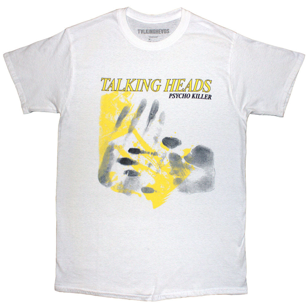 Talking Heads - Psycho Killer Hands - White