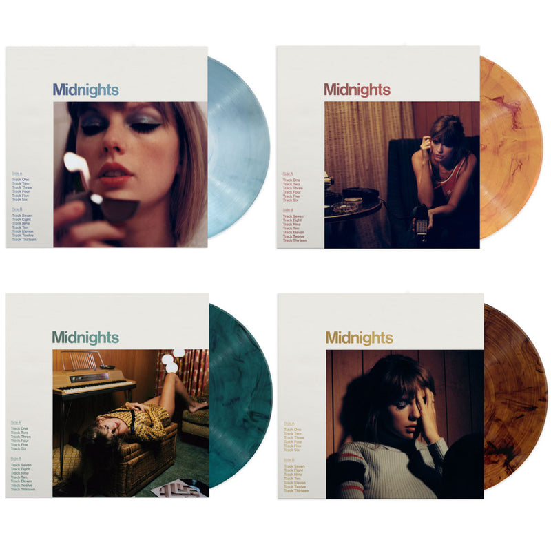 Taylor Swift - Taylor Swift | Midnights (Bundle) | Collect All 4 / Completed Clock - Vinyl
