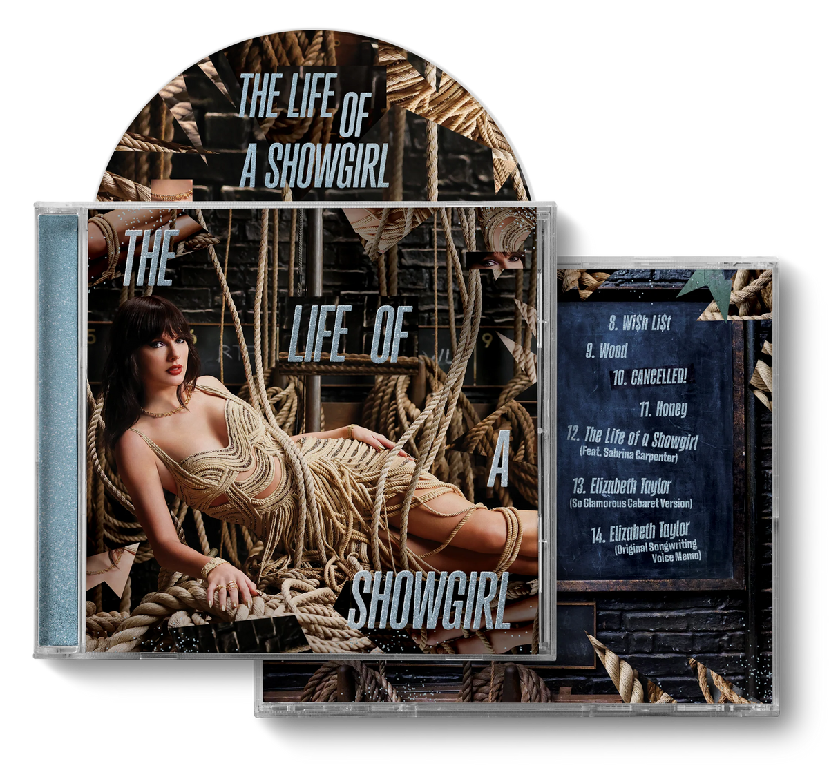 Taylor Swift - The Life Of A Showgirl [So Glamorous Cabaret Version] - CD