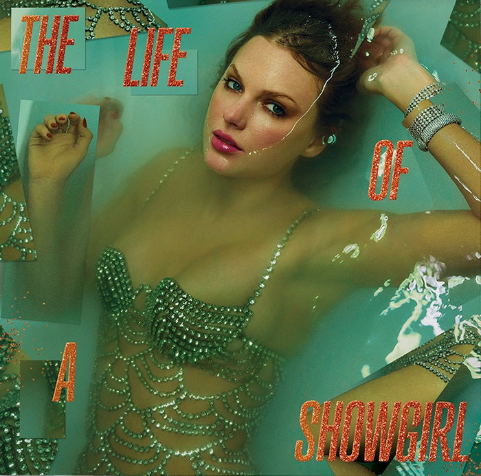 Taylor Swift - The Life Of A Showgirl [Sweat And Vanilla Perfume Portofino Orange Glitter Vinyl] - Vinyl