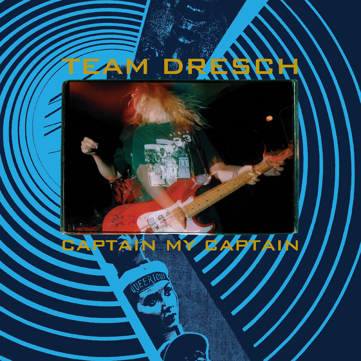 Team Dresch - Captain My Captain [Bass Guitar Red Vinyl] - Vinyl