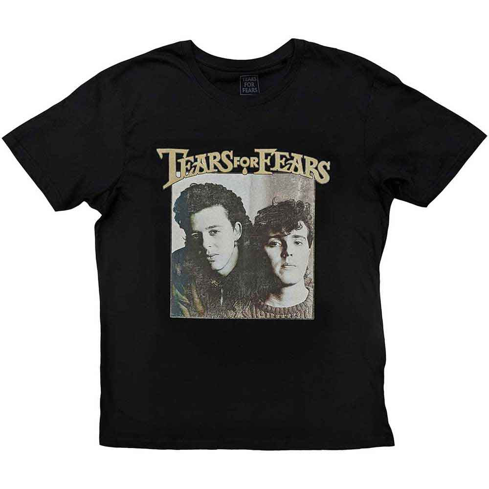 Tears For Fears - Throwback Photo - T-Shirt Black