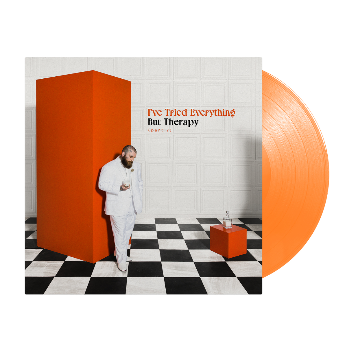 Teddy Swims - I've Tried Everything But Therapy (Part 2) (Translucent Orange Crush Vinyl) - Vinyl