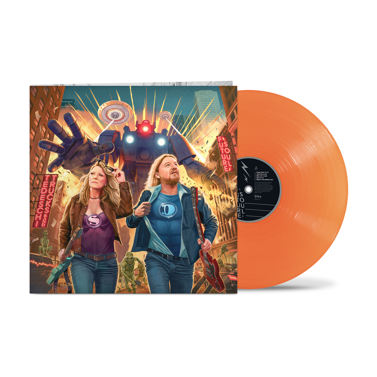 Tedeschi Trucks Band - Future Soul (Limited, Indie Exclusive) [180G Orange Crush LP] - Vinyl