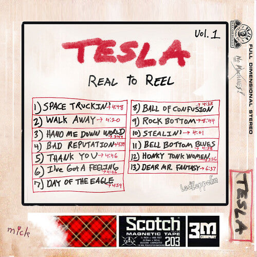 Tesla - Real to Reel Vol 1 (Deluxe Edition) (2 Lp's) - Vinyl