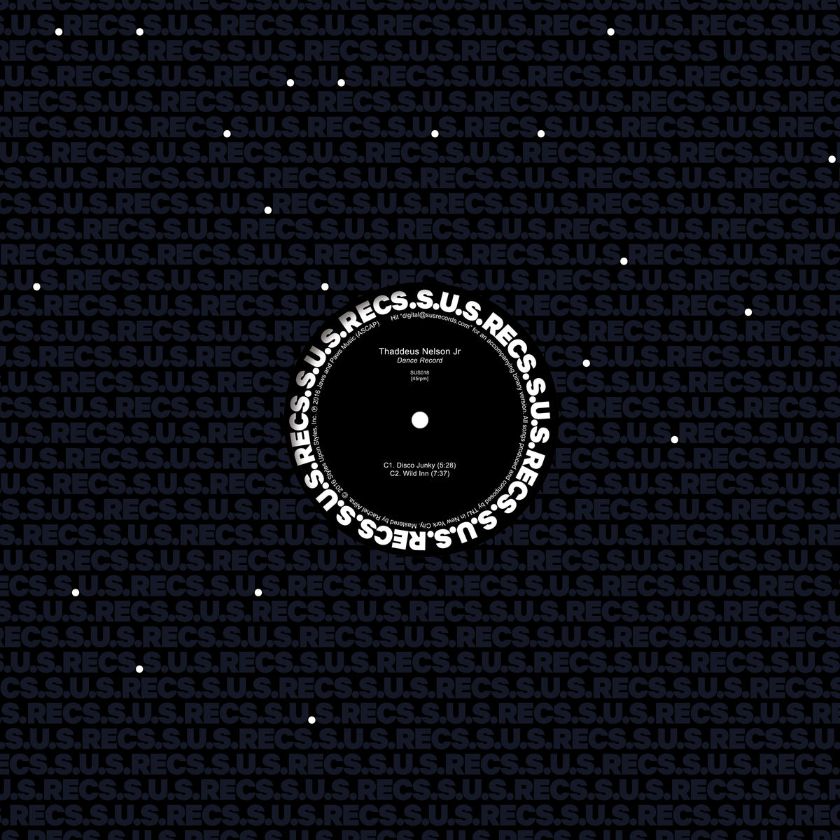 Thaddeus Jr. Nelson - Dance Record - Vinyl