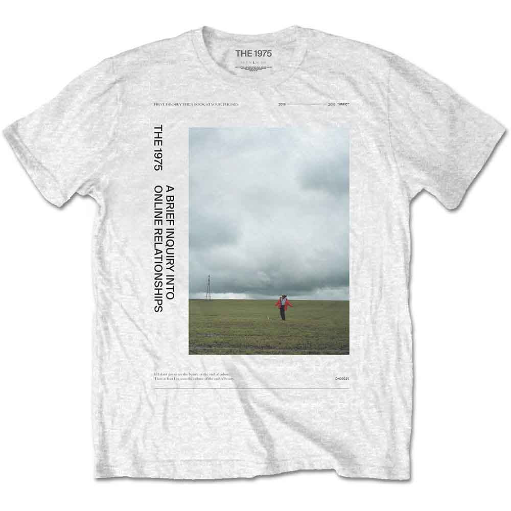 The 1975 - ABIIOR Side Fields - T-Shirt White