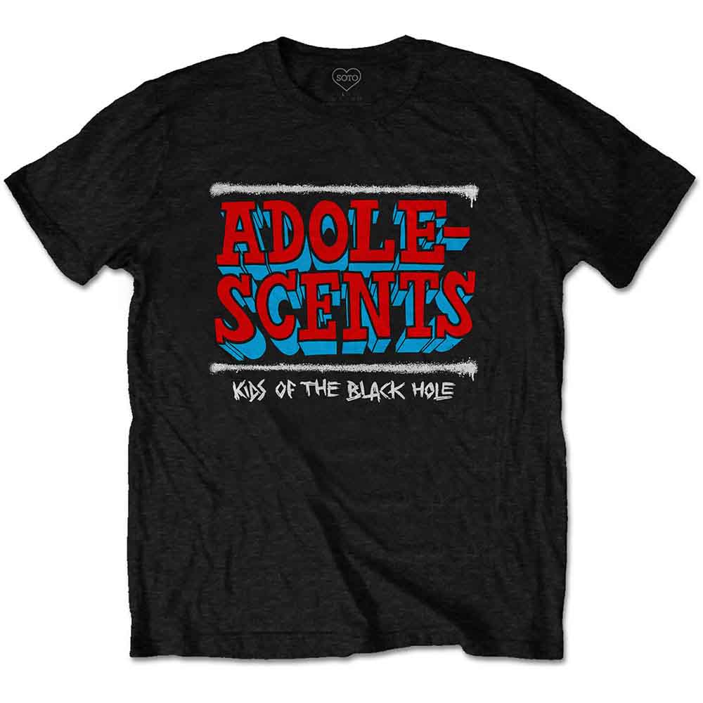 The Adolescents - Kids Of The Black Hole - T-Shirt Black