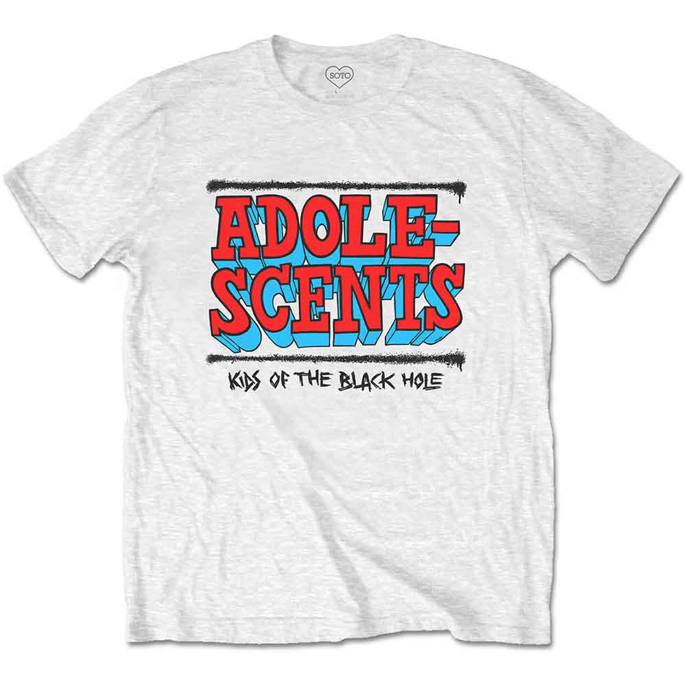 The Adolescents - Kids Of The Black Hole - T-Shirt White