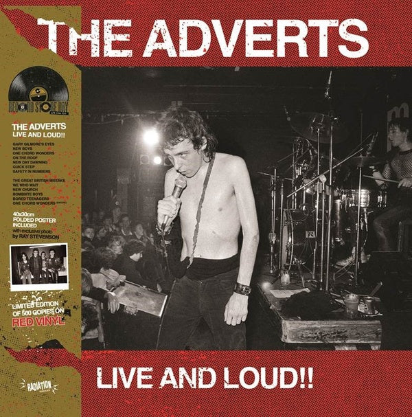 The Adverts - Live And Loud!! - Vinyl