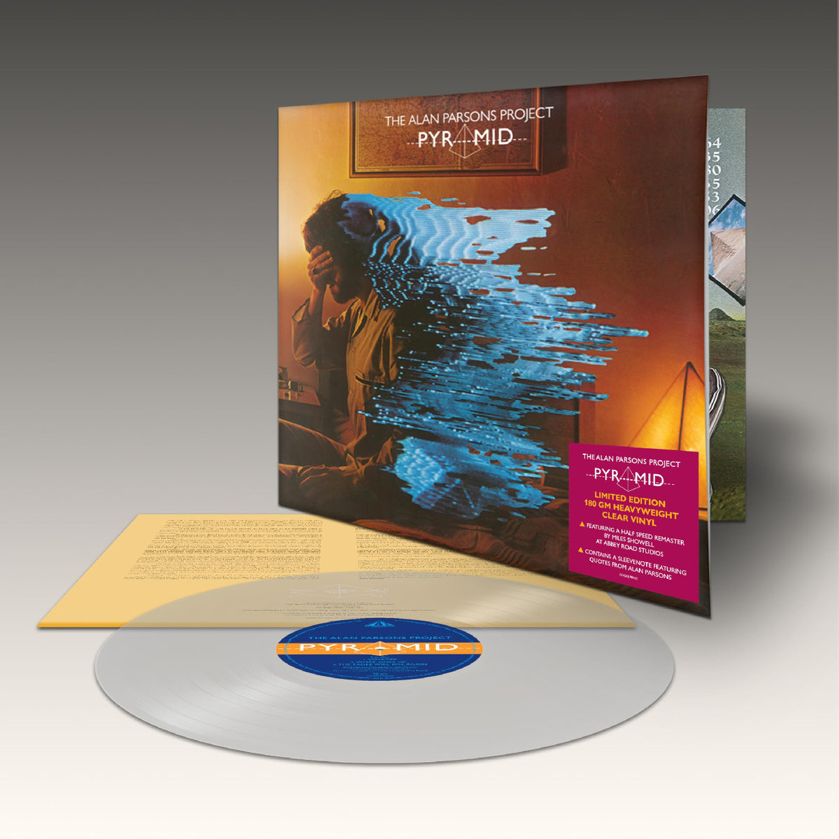The Alan Parsons Project - Pyramid (Half Speed Remaster) (Clear Vinyl) - Vinyl
