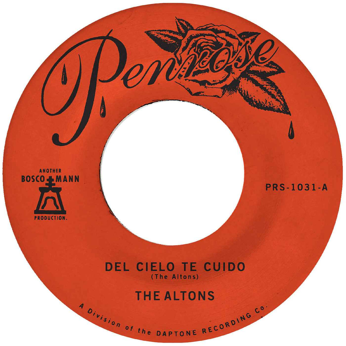 The Altons - Del Cielo Te Cuido B/W Perdoname - Vinyl