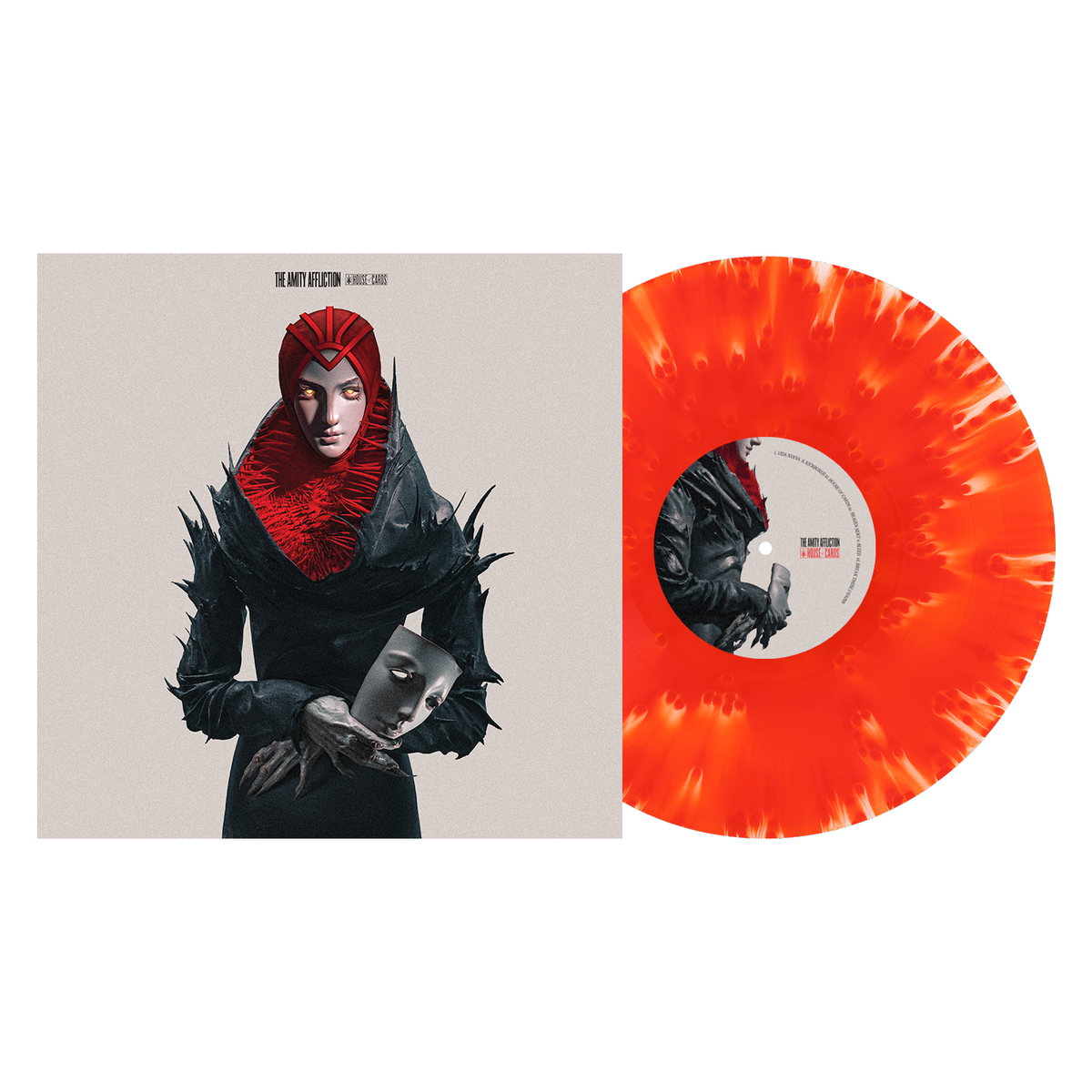 The Amity Affliction - House Of Cards (Indie Exclusive) [White & Black Tri-Stripe Vinyl] - Vinyl
