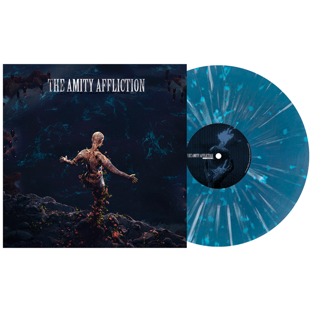 The Amity Affliction - Let The Ocean Take Me (Redux) (Sea Blue with Heavy White Colored Splatter) - Vinyl