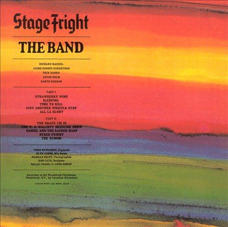 The Band - STAGE FRIGHT (LP) - Vinyl