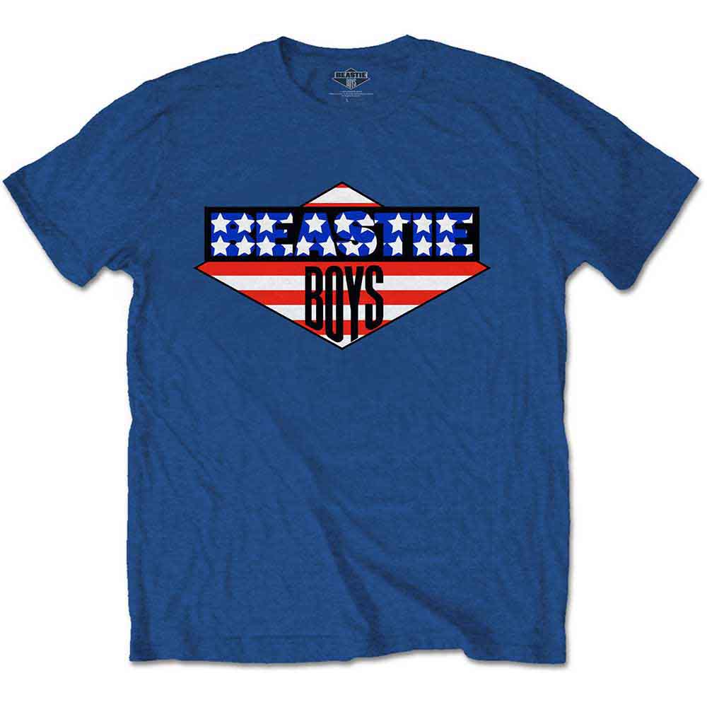 The Beastie Boys - American Flag - T-Shirt Blue