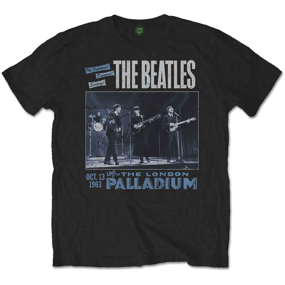 The Beatles - 1963 The Palladium - T-Shirt Black