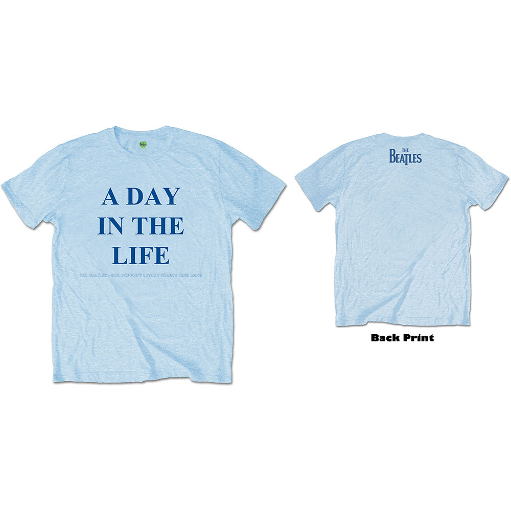The Beatles - A Day in the Life - T-Shirt Blue