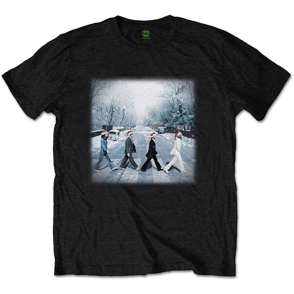 The Beatles - Abbey Christmas - T-Shirt Black