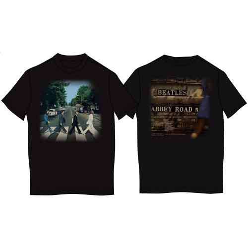 The Beatles - Abbey Road - T-Shirt Black