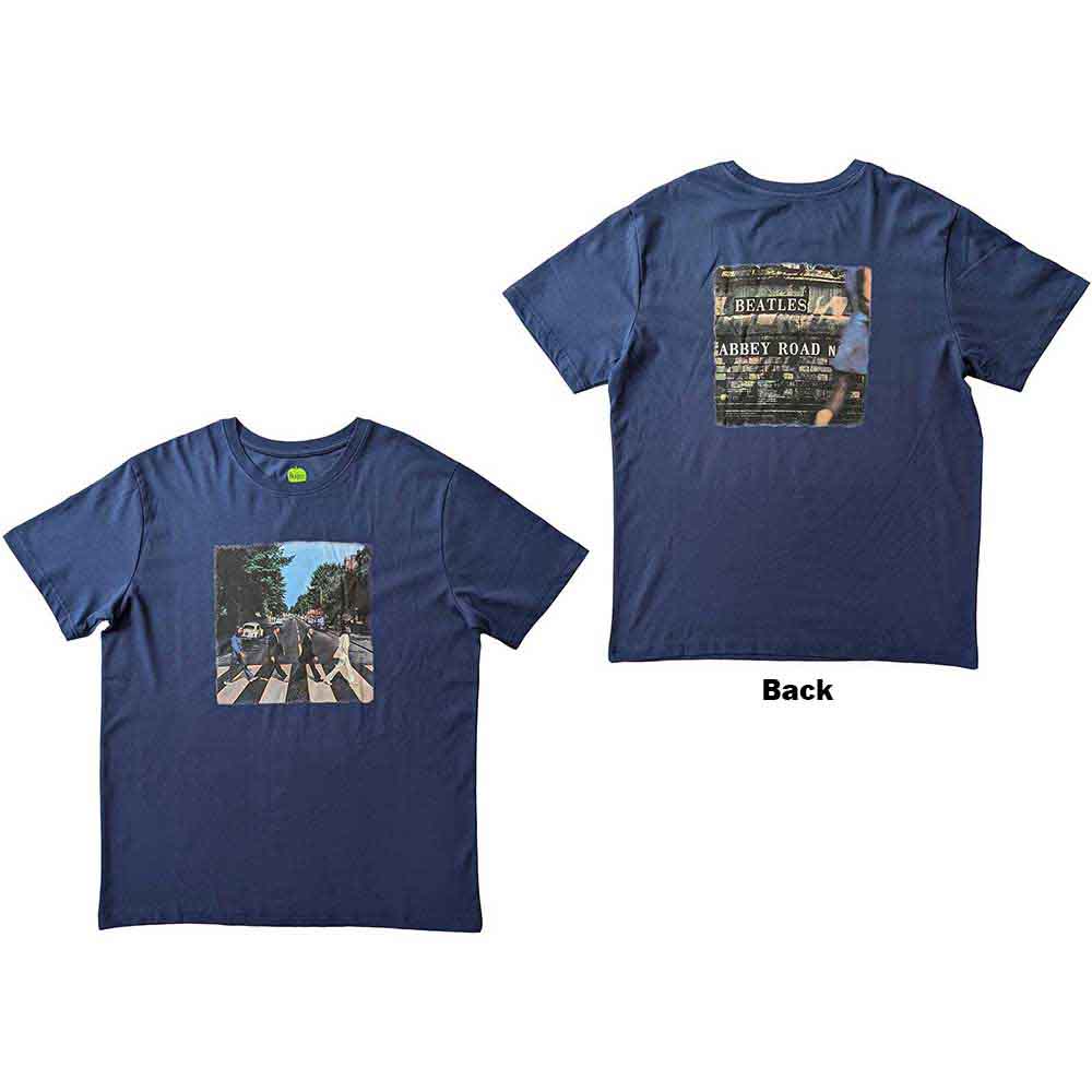 The Beatles - Abbey Road - T-Shirt Blue