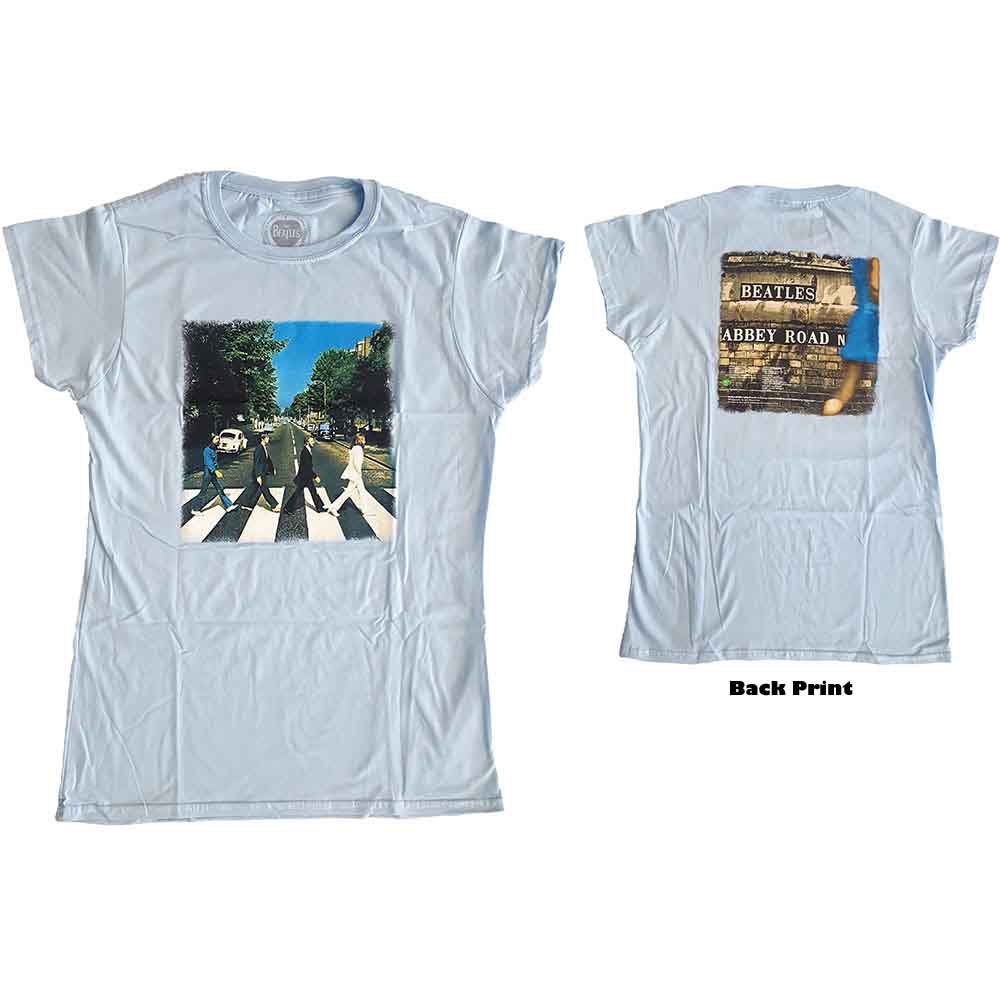 The Beatles - Abbey Road - T-Shirt Blue