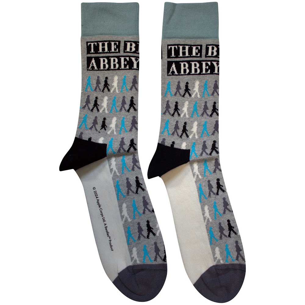 The Beatles - Abbey Road Colours Crossing Repeat - Grey