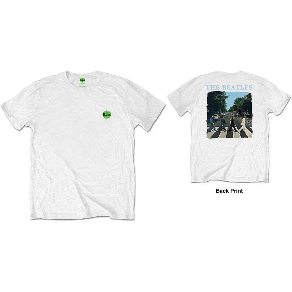 The Beatles - Abbey Road & Logo - T-Shirt White