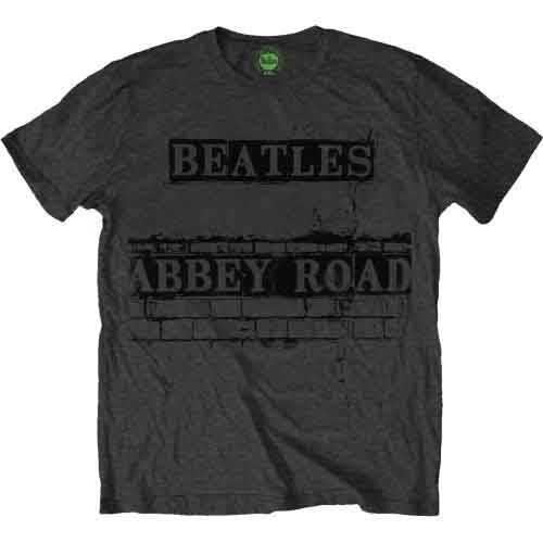 The Beatles - Abbey Road Sign - T-Shirt Grey