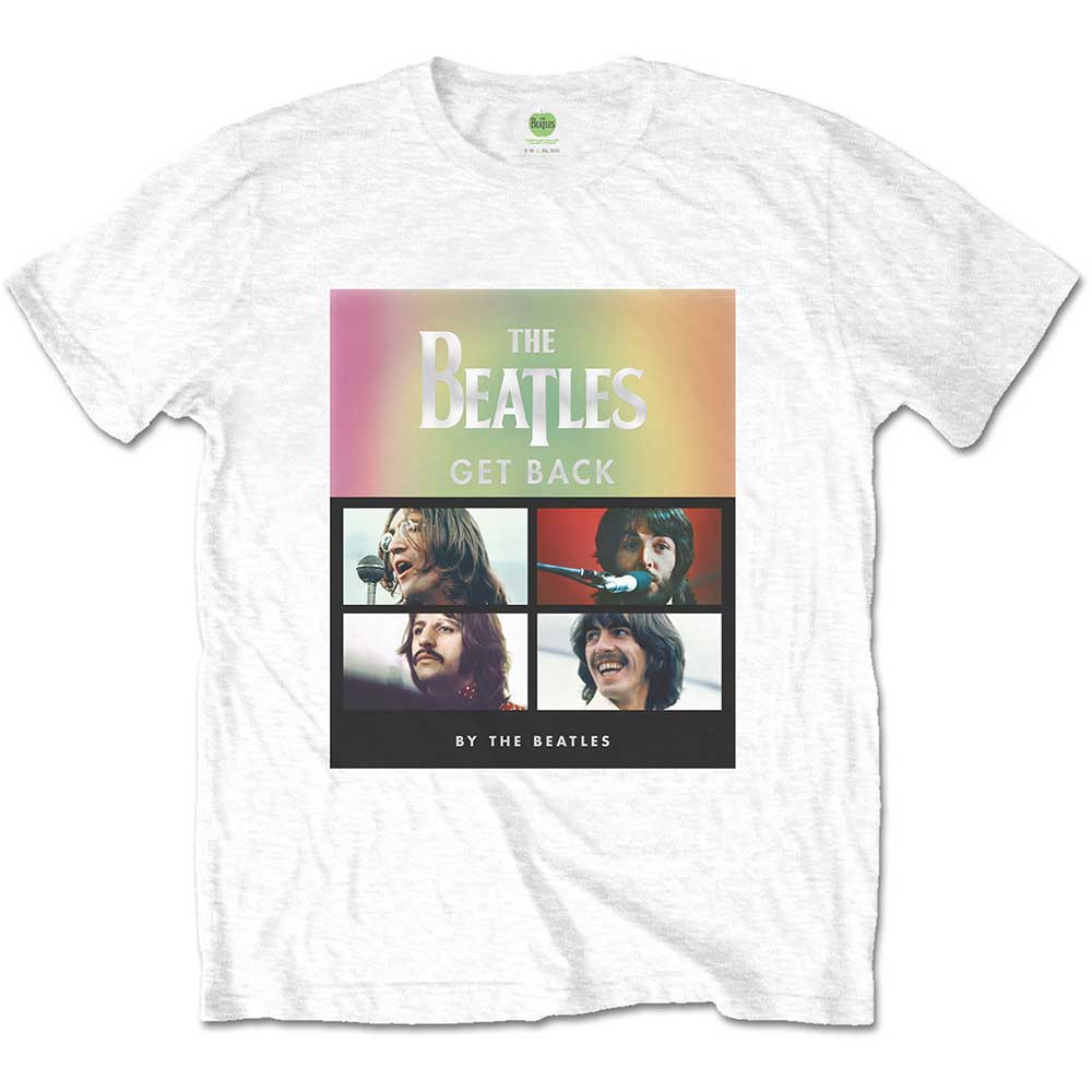 The Beatles - Album Faces Gradient - T-Shirt White