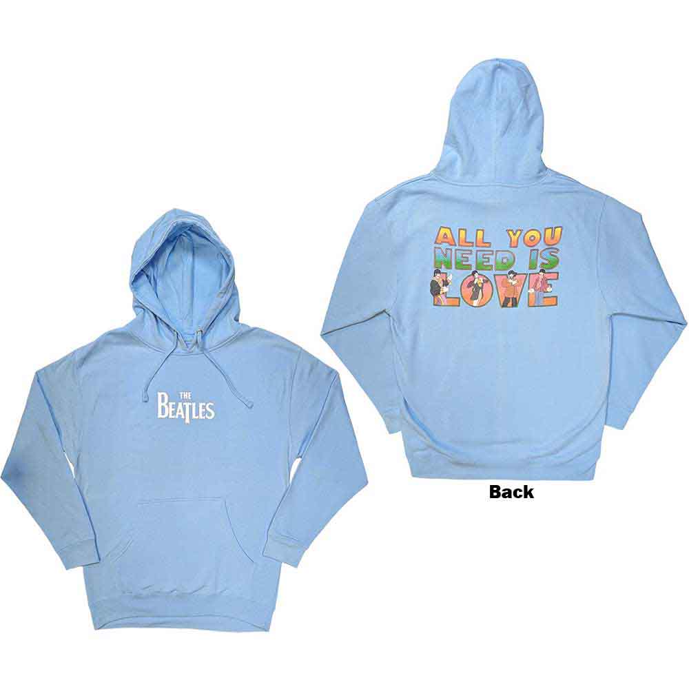 The Beatles - All You Need Is Love - Sweatshirt Blue