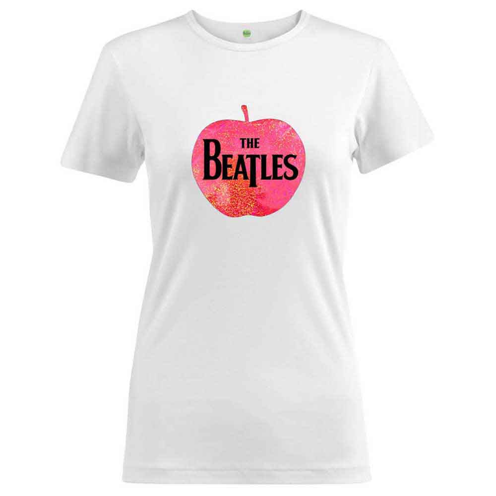 The Beatles - Apple Logo - T-Shirt White