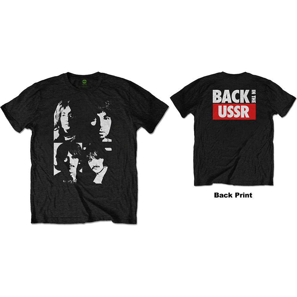 The Beatles - Back in the USSR - T-Shirt Black