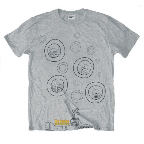 The Beatles - Bubbles - T-Shirt Grey
