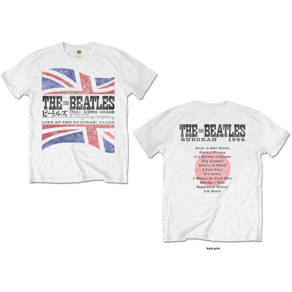 The Beatles - Budokan Set List - T-Shirt White