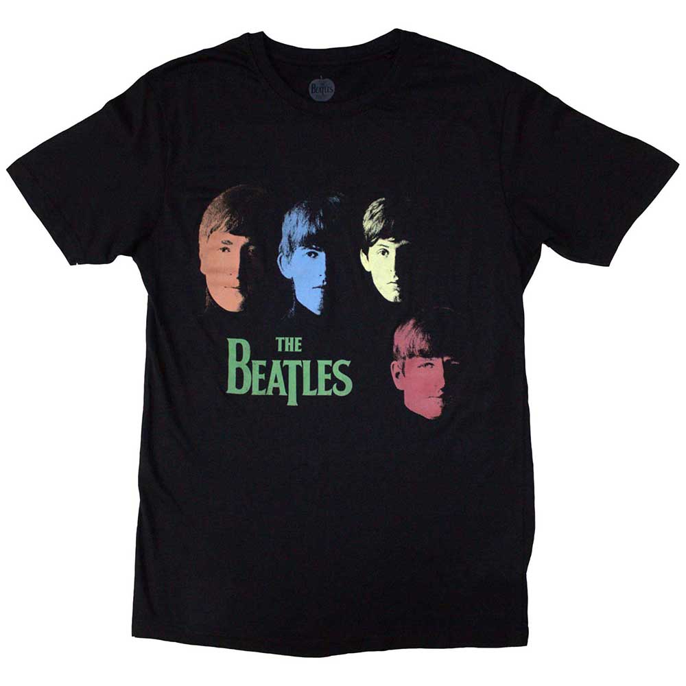 The Beatles - Colour Faces - Black