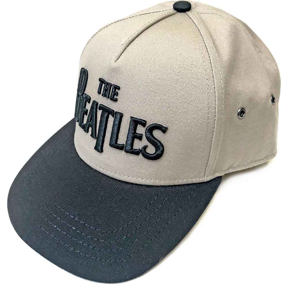 The Beatles - Drop T Logo - Hat Black, Neutral
