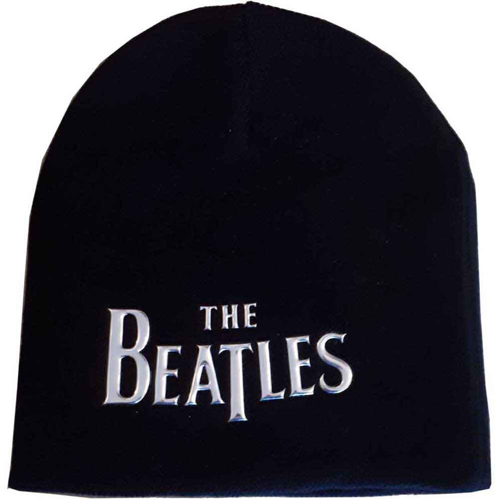 The Beatles - Drop T Logo - Hat Black